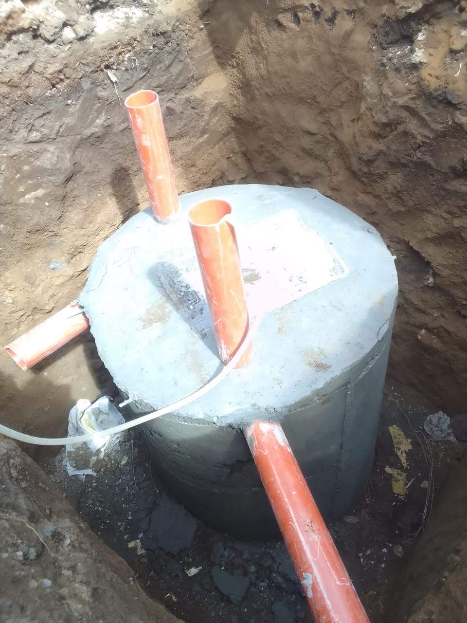 Bio digester construction
