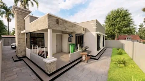 Hidden Roof House Plan for sale in Kenya