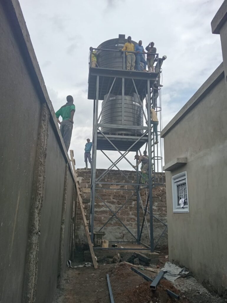 steel water tower construction in Nakuru (2)
